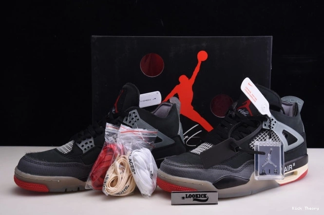 Kicktheory x Retro Bred Jordan Air White CV9388-001 4 Off 0803